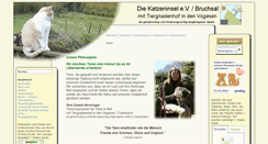 Desktop Screenshot of die-katzeninsel.de