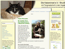 Tablet Screenshot of die-katzeninsel.de